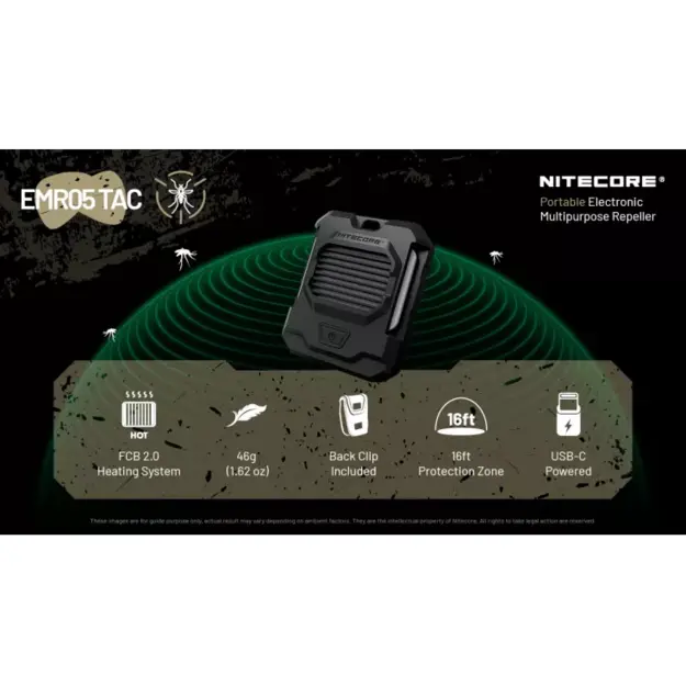 Nitecore EMR05 TAC pretodu līdzeklis