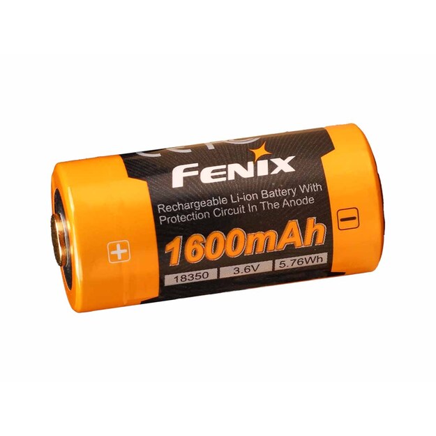 Fenix ​​USB ARB-L18 akumulators (18350 1600 mAh 3,6 V)