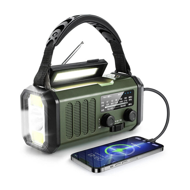 Avārijas radio ar Powerbank 10 000 mAh XSY33