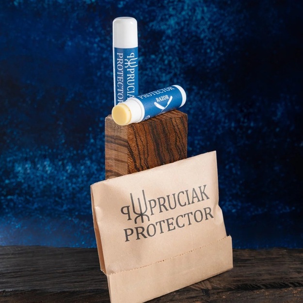 Pruciak Protector tērauda skuvekļa aizsargvasks