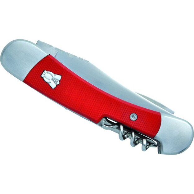 Многоцелевой нож Laguiole, красная рукоятка G10 DUB216