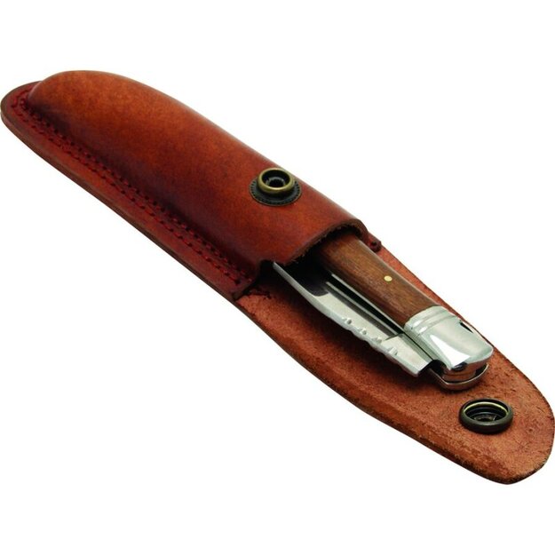 Ādas nažu futrālis uz jostas (11 cm)