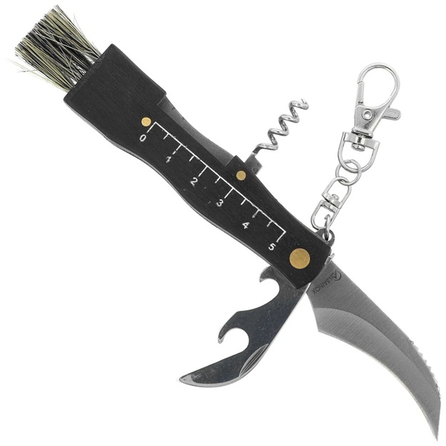 Martinez Albainox Setera daudzfunkcionāls sēņu nazis, Madeiras koks, satīns 3Cr13Mov (10593)