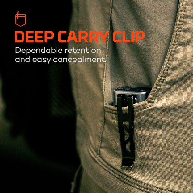 NEBO EDGE 2K POCKET LIGHT rechargeable flashlight 2000lm