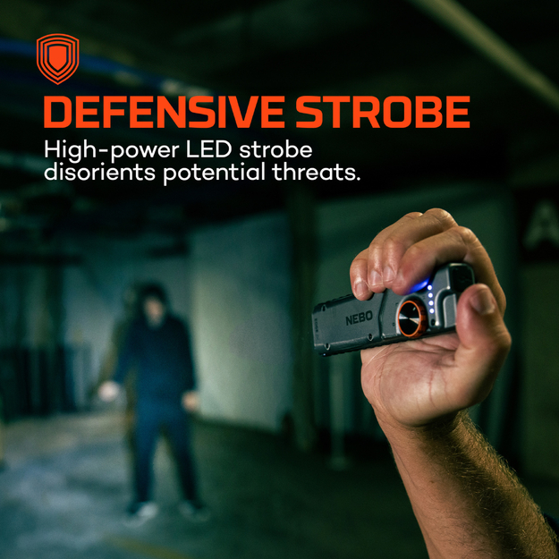 NEBO EDGE 2K POCKET LIGHT rechargeable flashlight 2000lm