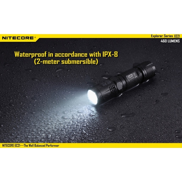 Nitecore EC21 žibintuvėlis