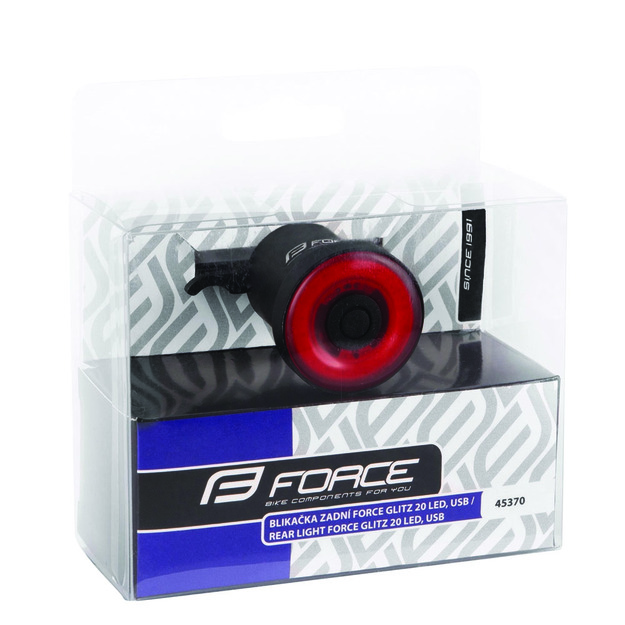 Aizmugures apgaismojums FORCE GLITZ 20LM 20LED USB