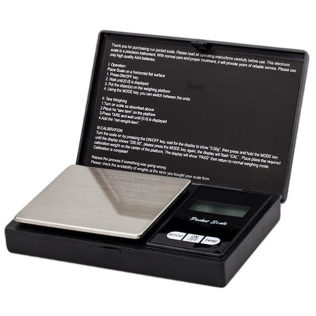 Elektroniskie svari 0,01-200g 2xAAA