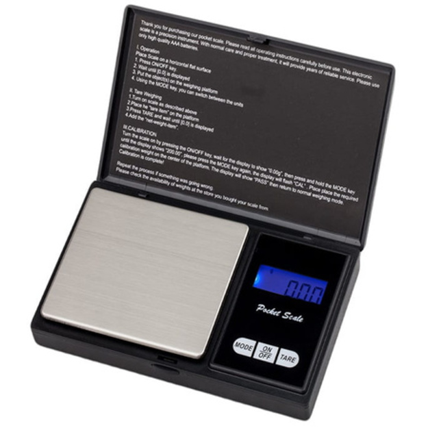 Elektroniskie svari 0,01-200g 2xAAA