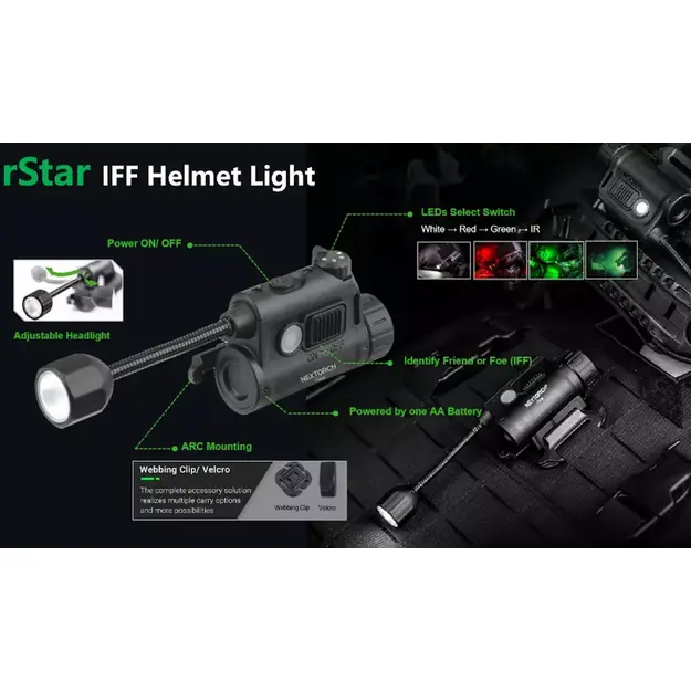 Nextorch R Star ķiveres lukturis &ndash; 80 lūmeni