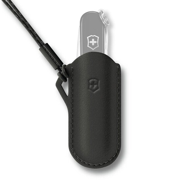 Victorinox Classic Leather Case -  Dark Illusion  4.0670.3