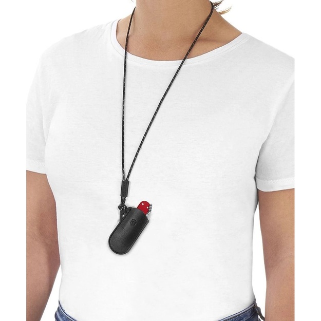 Классический кожаный чехол Victorinox &mdash; &laquo;Темная иллюзия&raquo; 4.0670.3