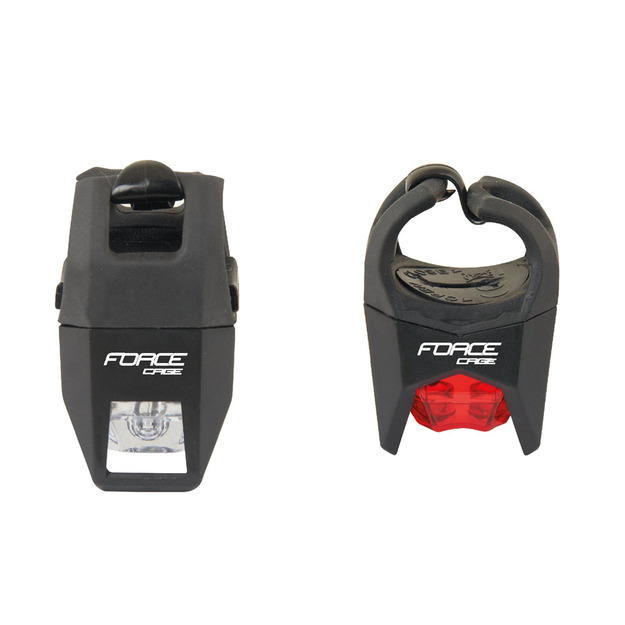 Aizmugures + priek&scaron;ējie lukturi FORCE Cage