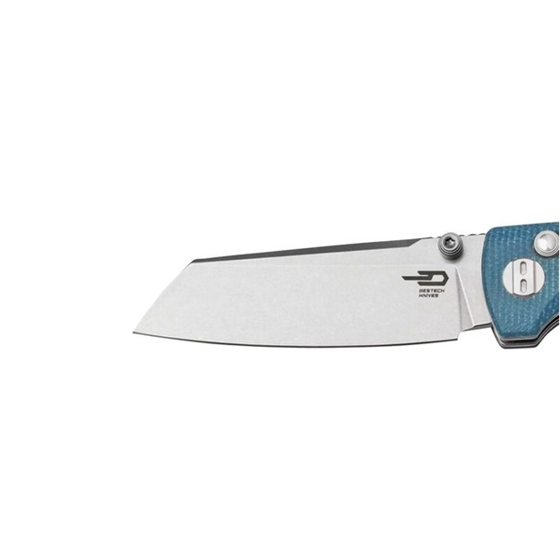 Складной нож Bestech Slasher Blue Micarta D2 (BG56C-1)