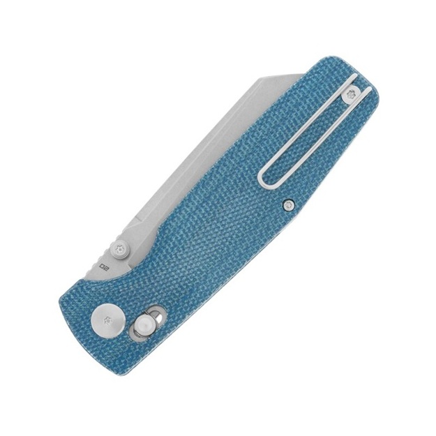 Складной нож Bestech Slasher Blue Micarta D2 (BG56C-1)