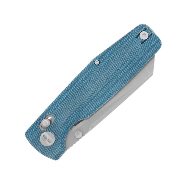 Складной нож Bestech Slasher Blue Micarta D2 (BG56C-1)