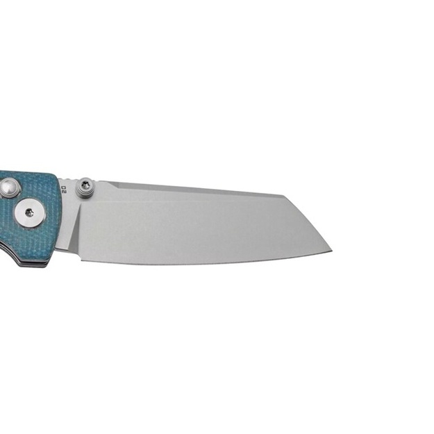 Складной нож Bestech Slasher Blue Micarta D2 (BG56C-1)