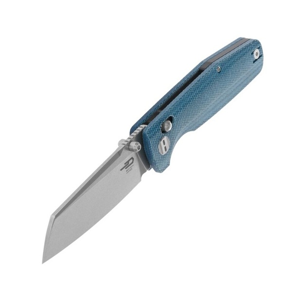 Складной нож Bestech Slasher Blue Micarta D2 (BG56C-1)