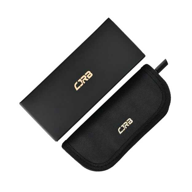 Складной нож CJRB Cutlery Pyrite-Light Black FRN Damascus J1945D-BK