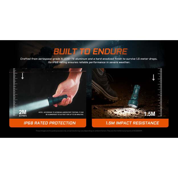 Acebeam E10 2.0 Long Range Compact EDC Flashlight