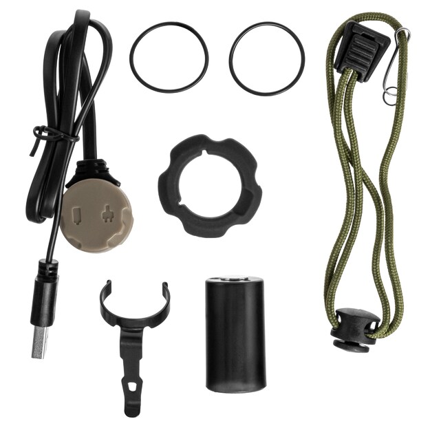 Armytek Dobermann PRO Max White taktiskais lukturītis ar PCB uzliktni - 3000 lm F08401PC