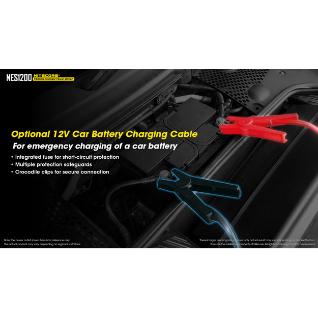 Nitecore Power Station NES1200 - 348000mAh