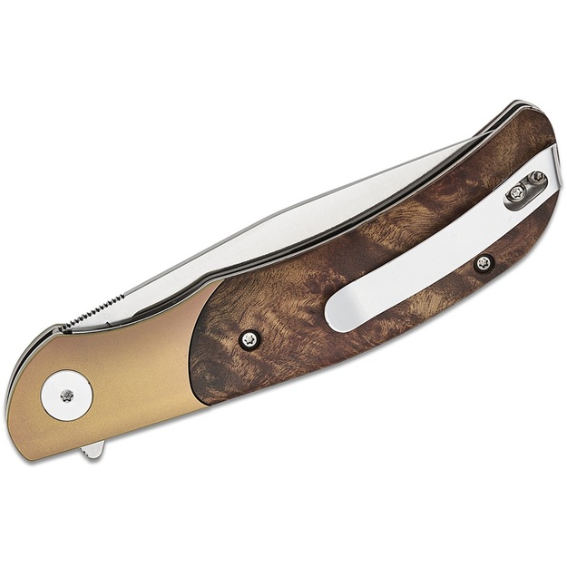 Petrified Fish Hourglass saliekamais nazis Gall Wood and Titanium PFP09GAWO