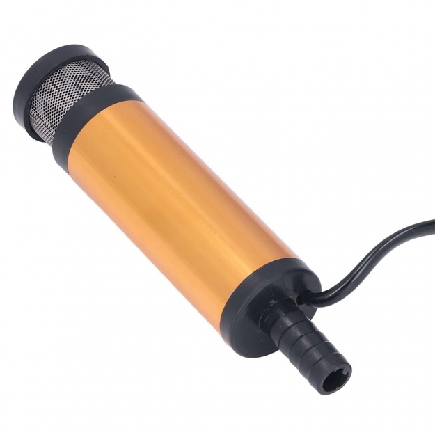 Электрический насос для топлива и жидкостей 12В (38 мм)