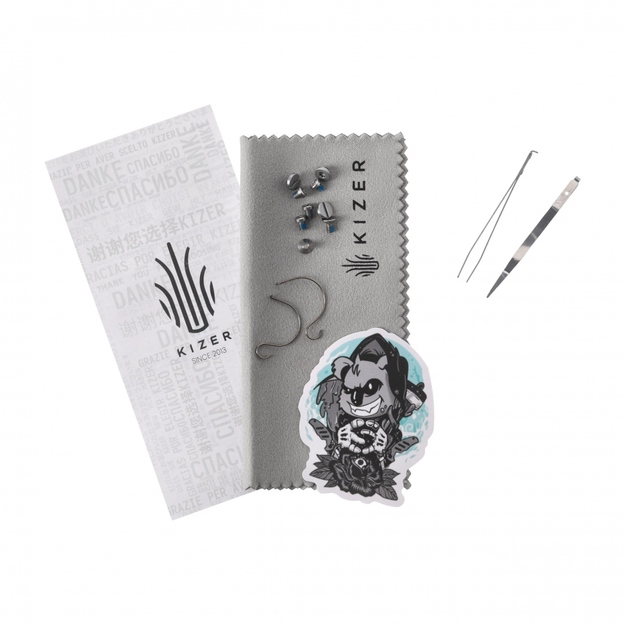 Нож Kizer Drop Bear Utility V3619JA5 Clear Acrylic