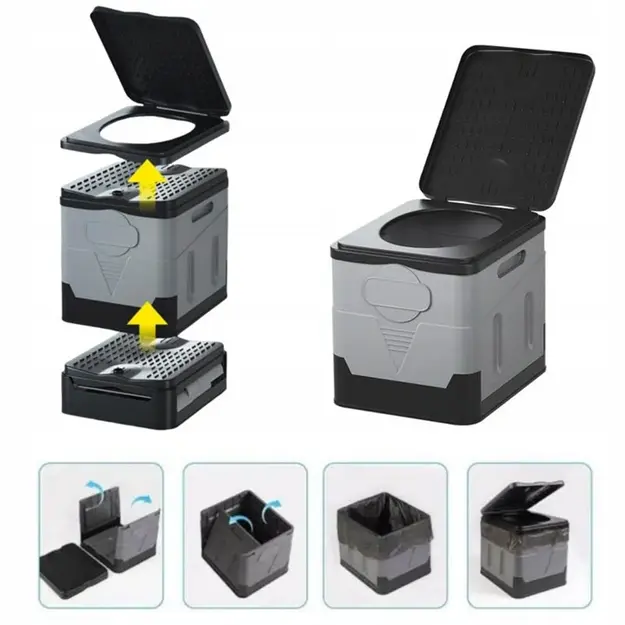 Pārnēsājamā tūrisma tualete