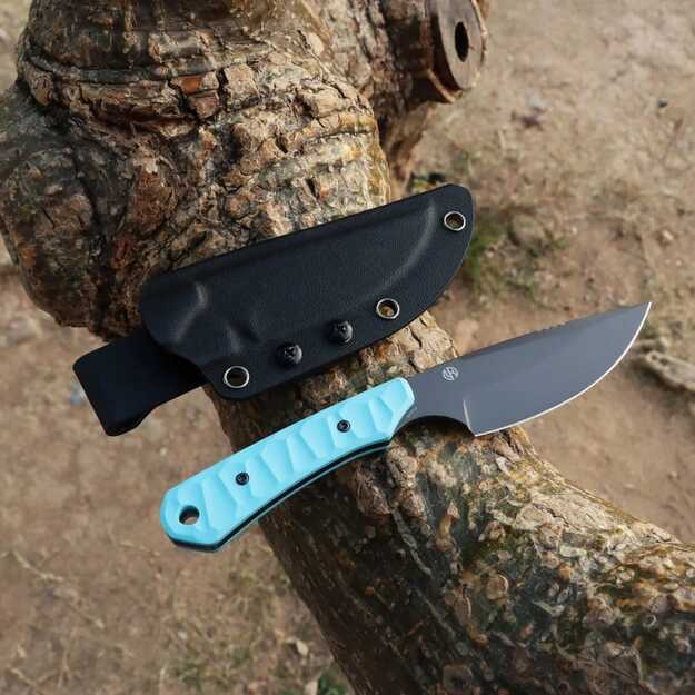 Kansept Flank fixed knife Blue Rock G10 G006A6