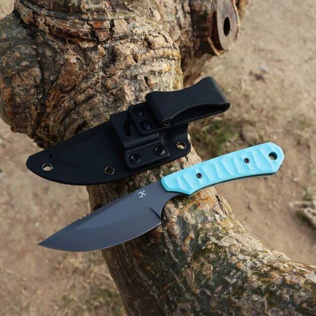 Kansept Flank fixed knife Blue Rock G10 G006A6