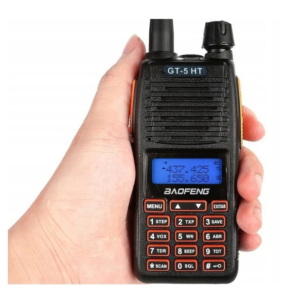Baofeng GT-5 HT 5W 315 rācija, 1gab.
