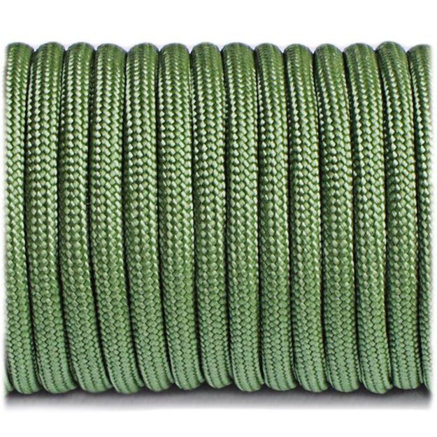 Paracord aukla EDCX 750 Type IV, moss zaļa, 30m