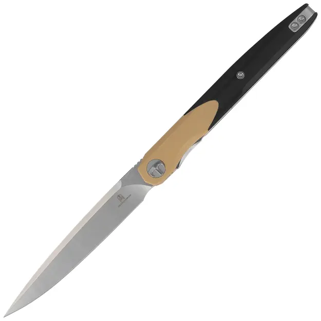 Bestechman Lanza G10 Black/Coyote Folding Knife BMK14B