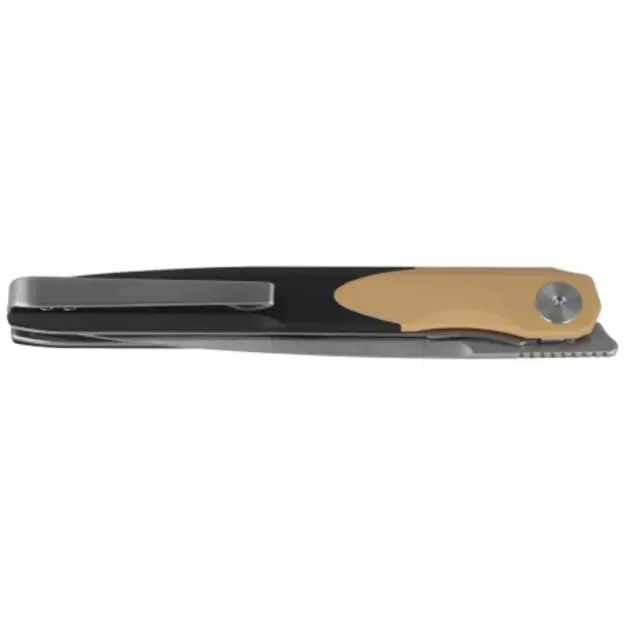 Bestechman Lanza G10 Black/Coyote Folding Knife BMK14B