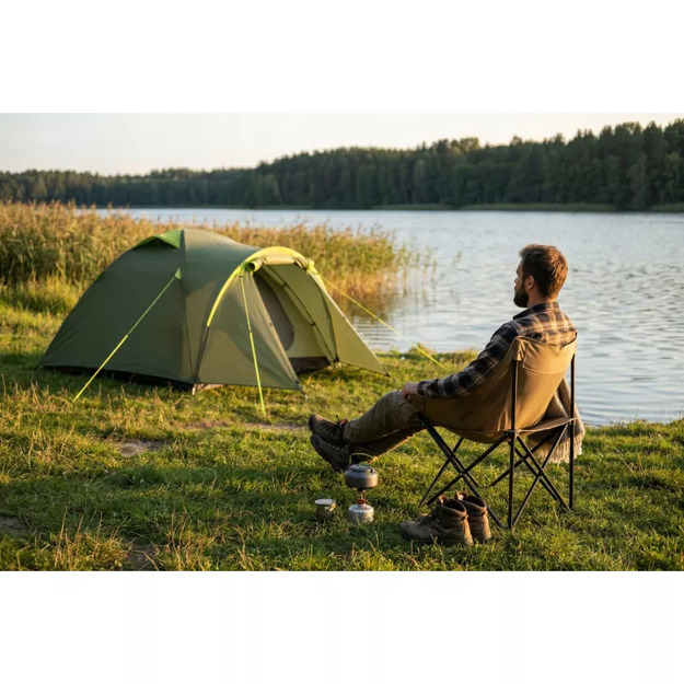 Kempinga krēsls &bdquo;Chill&ldquo;, mazs 60x51x66 cm VA0432 Vayox