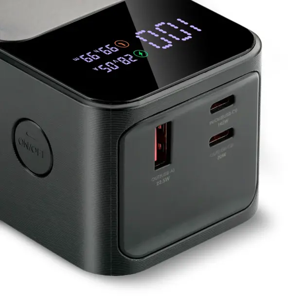 everActive ārējais akumulators (Power Bank) EB-27Q Ultra, 162.5 W, 27000 mAh