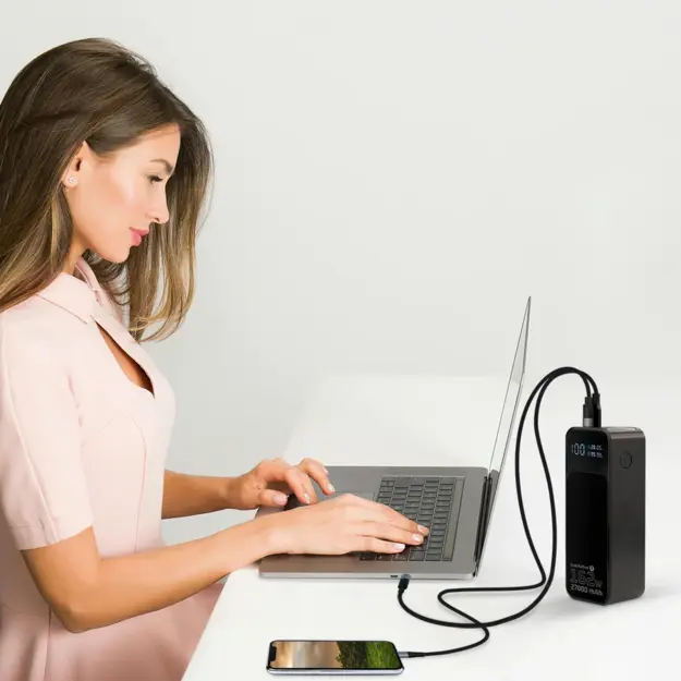 everActive ārējais akumulators (Power Bank) EB-27Q Ultra, 162.5 W, 27000 mAh