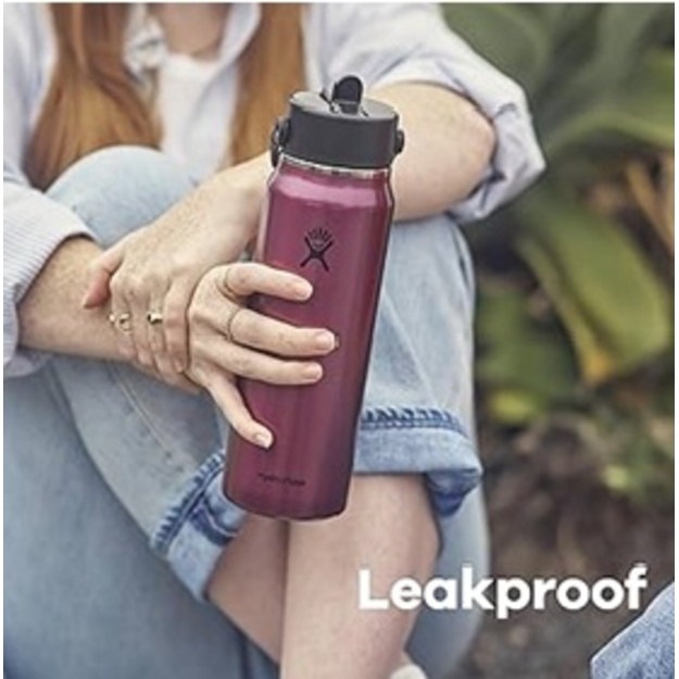Дорожная бутылка Hydro Flask Lightweight Wide Mouth Trail Series 946 мл LW32LWFS088, кварцевая