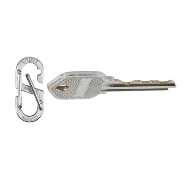 Nite Ize &ndash; S-Biner NanoLock karabīne &ndash; 4 daļas &ndash; SBNL-11-4R7