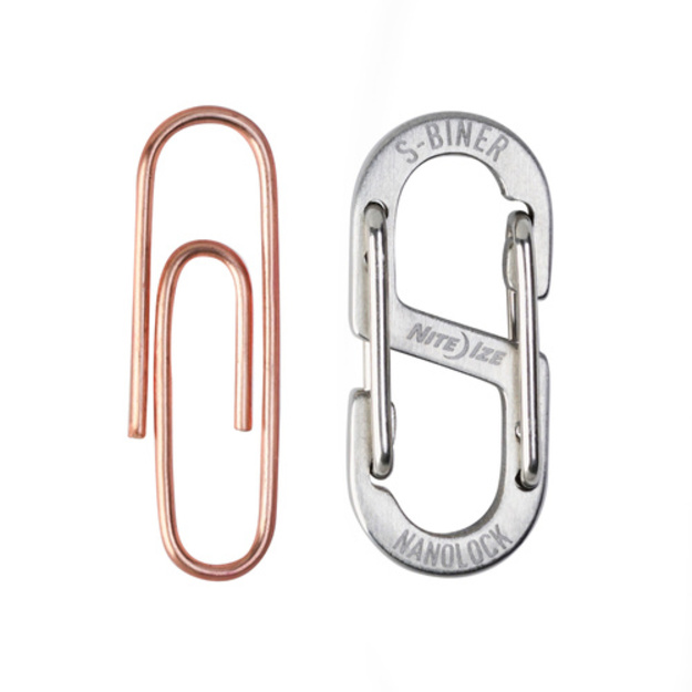 Nite Ize &ndash; S-Biner NanoLock karabīne &ndash; 4 daļas &ndash; SBNL-11-4R7