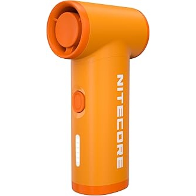 Nitecore NEF NANO - mini handheld fan, orange
