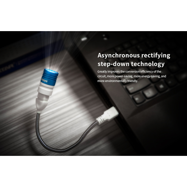 Xtar UL1 120lm USB Powered Goose Neck LED gaisma