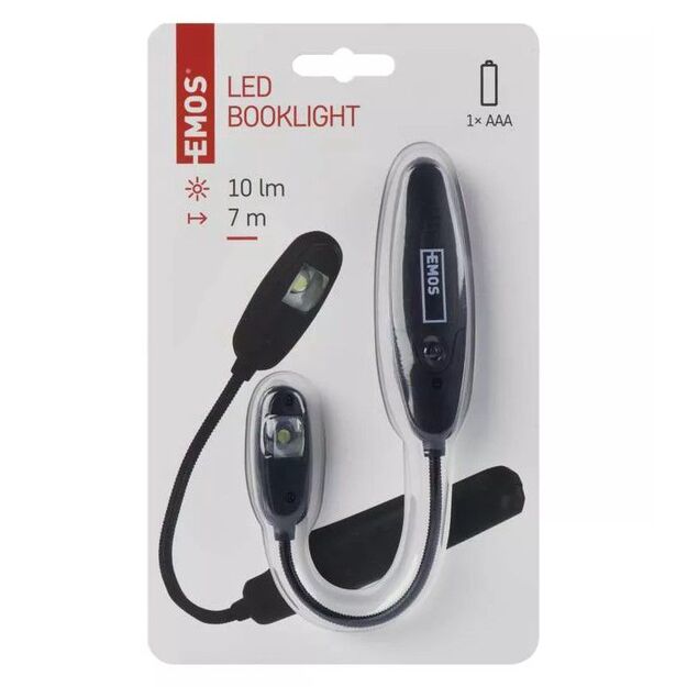  EMOS piespraužams nolasāms LED lukturītis 10lm, 1xAAA