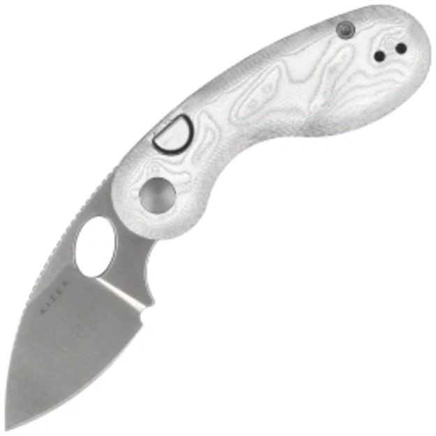 Kizer Microbe saliekams nazis Aluminum Foil G10 Satin 14C28N (V2742A11)