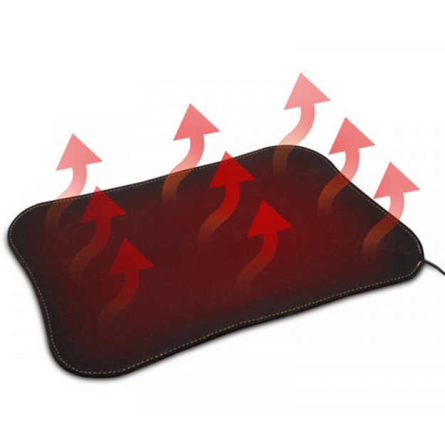 Apsildāms paklājiņ&scaron; ar temperatūras kontroli, USB, 30 x 20 cm