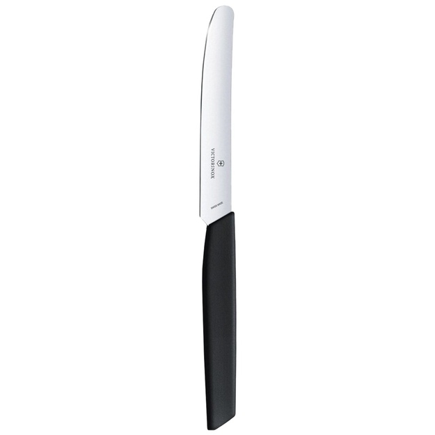 Кухонный нож Victorinox Swiss Modern, черный, 11 см, 6.9003.11