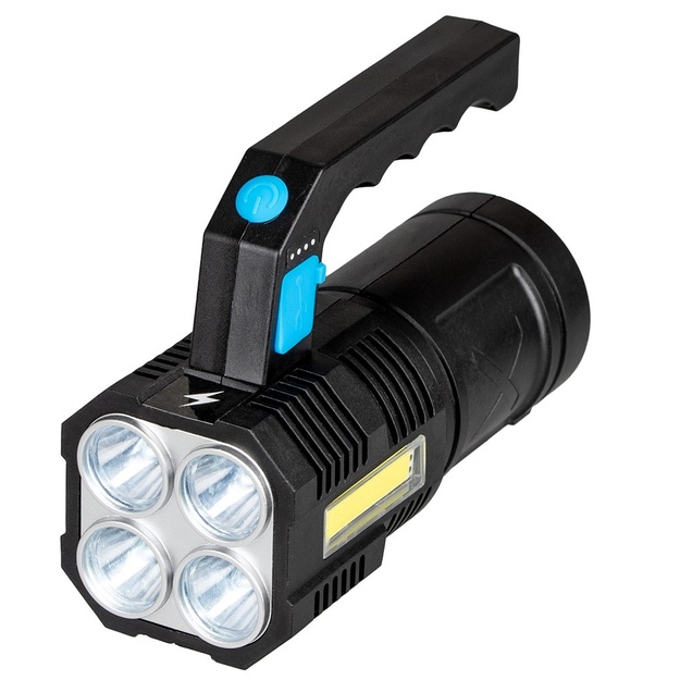 Vayox rokas lukturis 4xLED + COB 250lm VA0113