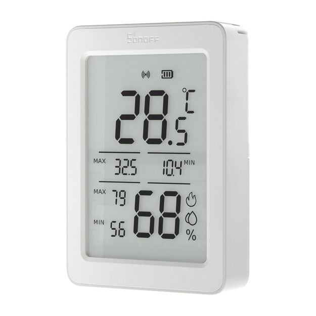 SONOFF ZigBee SNZB-02DR2 Temperature and Humidity Sensor, 2-Pack